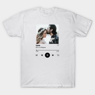 Personalized Photo & Song (Contact Me) T-Shirt